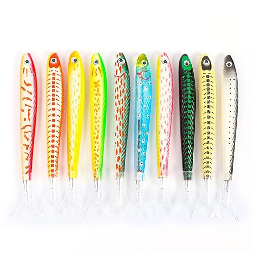 Cute Fish Pen Set for Gifts and Decor