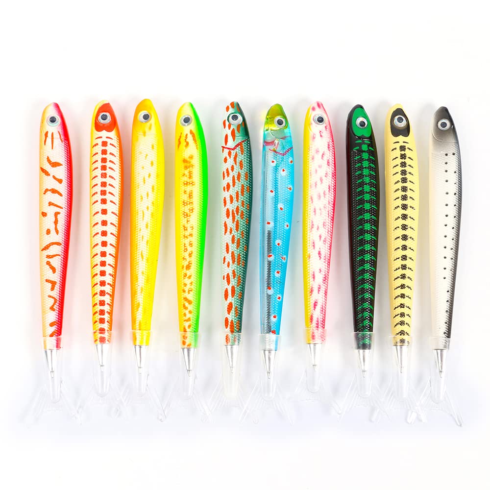 Cute Fish Pen Set for Gifts and Decor