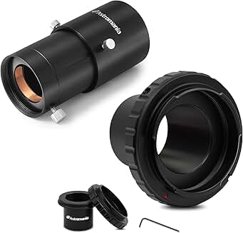 Extendable 2-Inch Metal Photo Adapter with T Ring and T Adapter