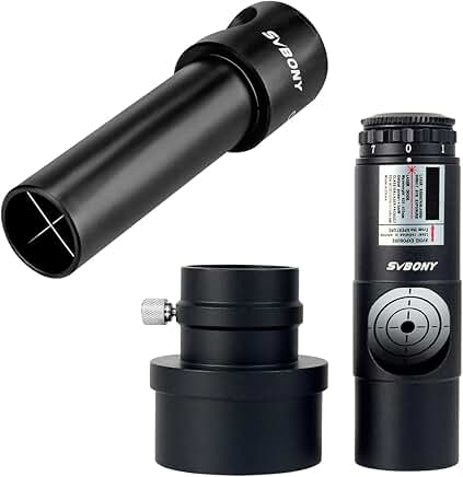 Collimating Cheshire Eyepiece with Red Laser for Newtonian Telescopes