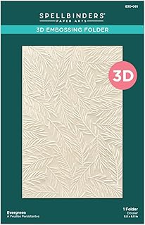 Clear Evergreen Embossing Folder