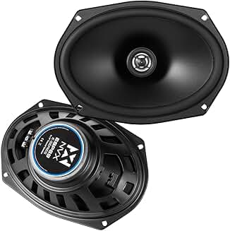 6x9 2-Way Car Speakers, 480W Peak, Easy Install (Pair)