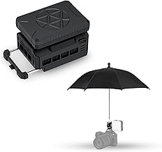 Umbrella and Cooler Kit with Rechargeable Battery