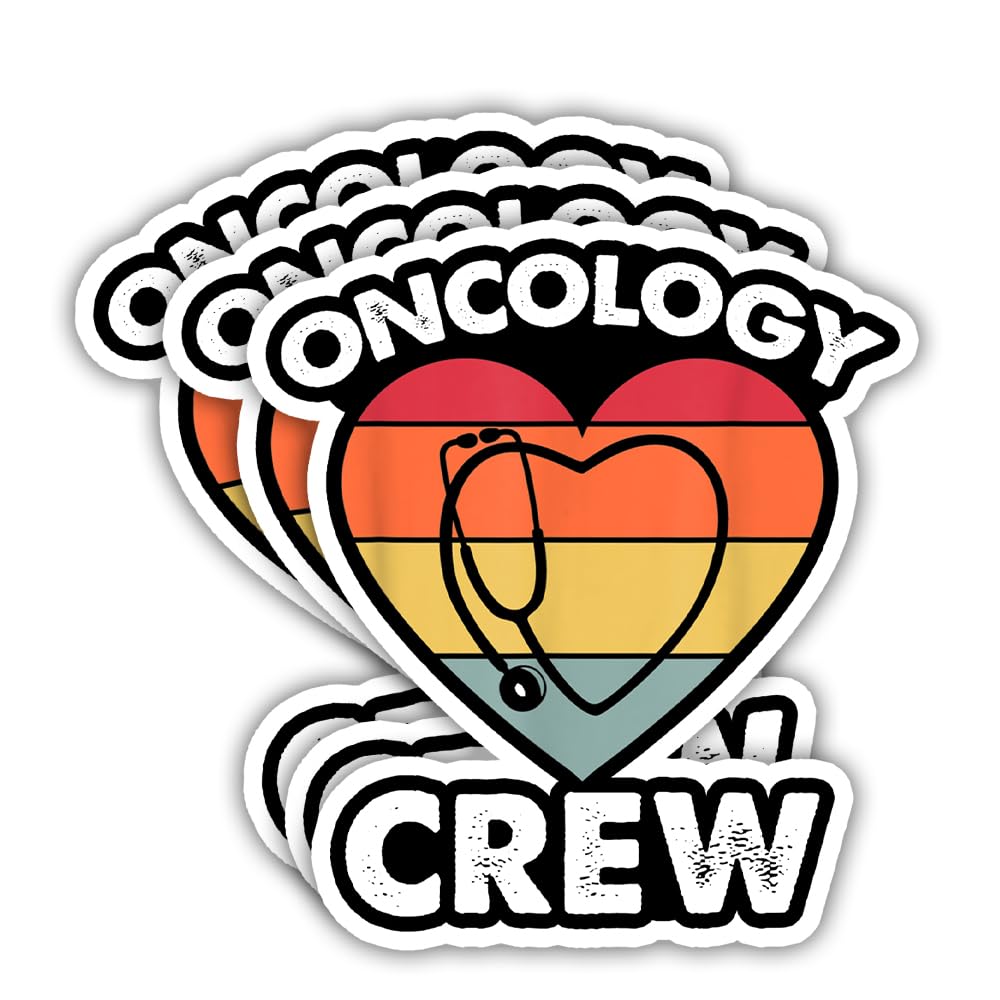 Oncology Nurse Appreciation Stickers, 3 Pack