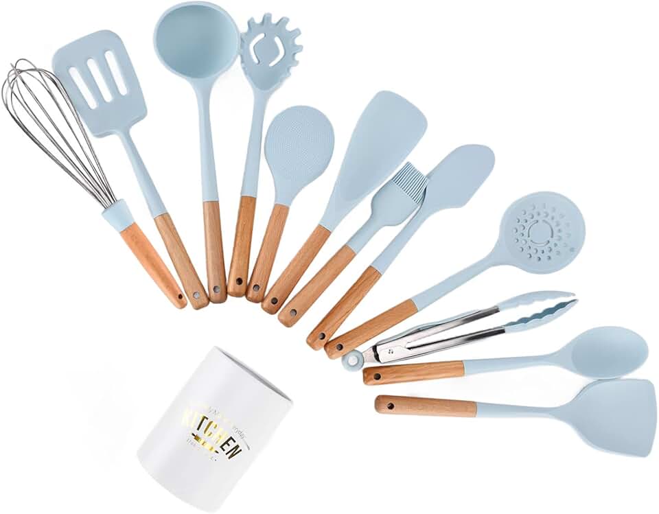 12-Piece Silicone Cooking Utensil Set