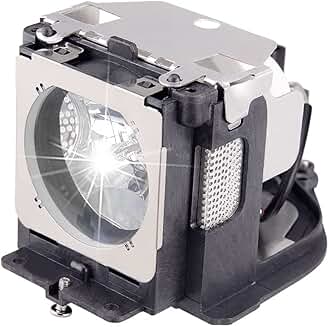 Replacement lamp bulb with housing for projectors