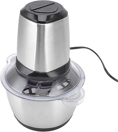 Electric Meat Grinder 350W, Stainless Steel, 2L, Braking