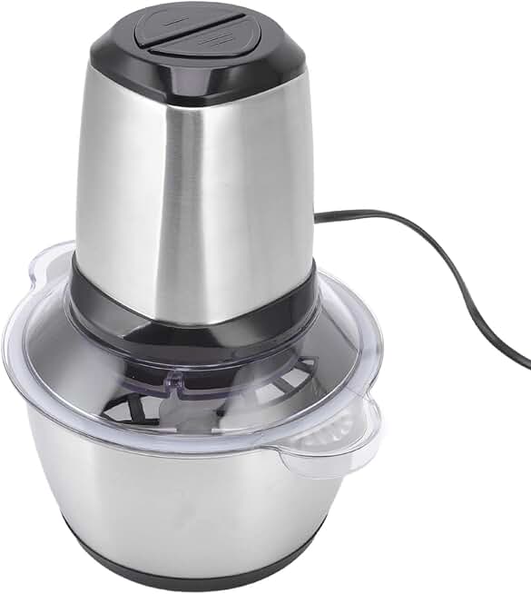 Electric Meat Grinder 350W, Stainless Steel, 2L, Braking