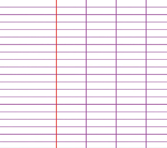 A4 Stapled Notebook with 96 Ruled Pages