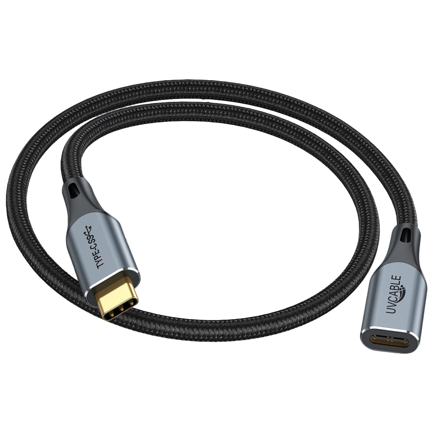 3.3FT USB C Extension Cable for Fast Charging and Data