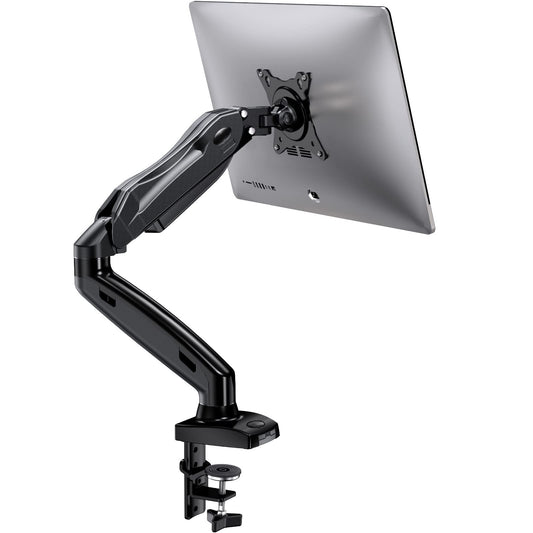 Single monitor mount with adjustable arm for 13-30 inch screens