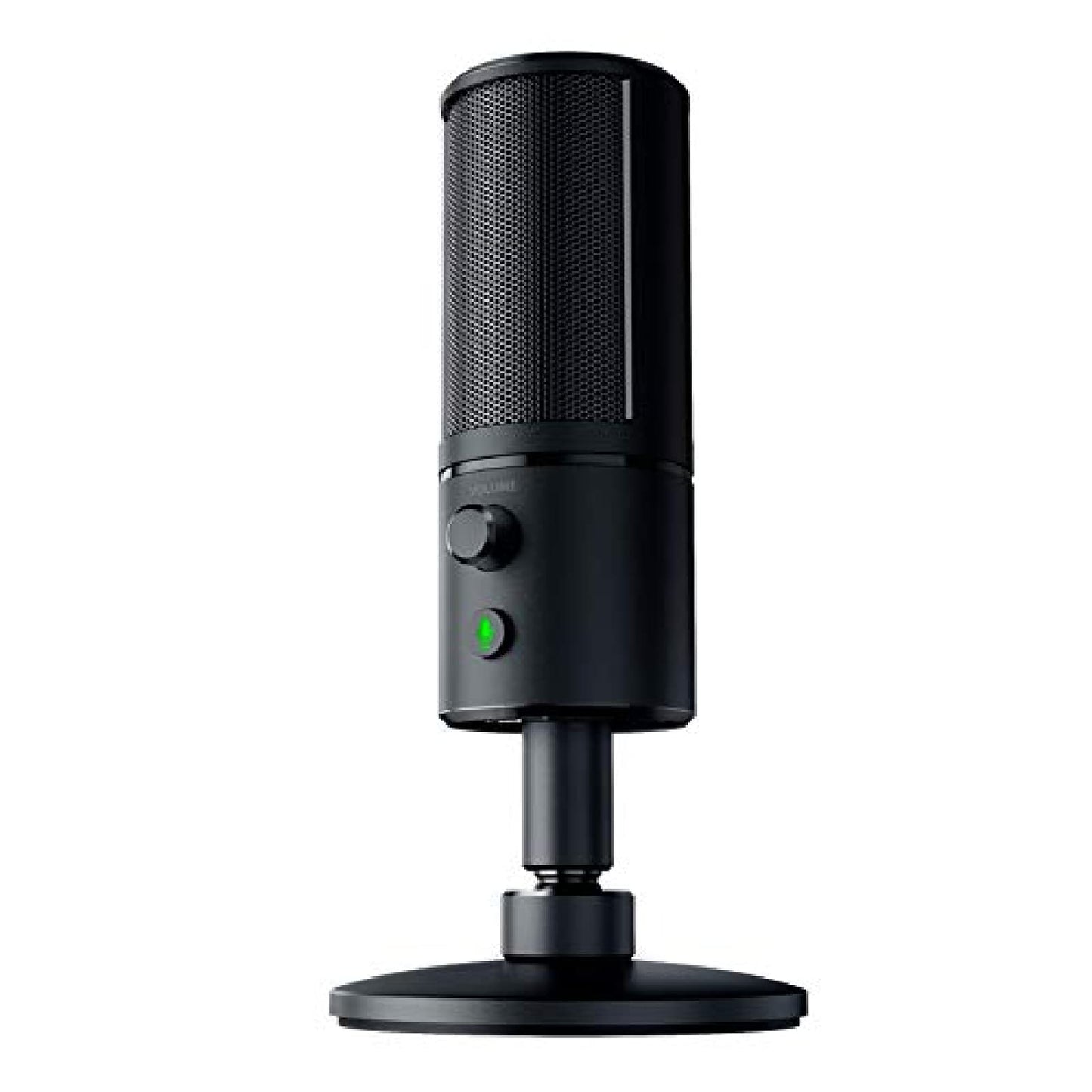Seiren X USB Streaming Microphone: Professional Grade - Built-in Shock Mount - Supercardiod Pick-Up Pattern - Anodized Aluminum - Classic Black