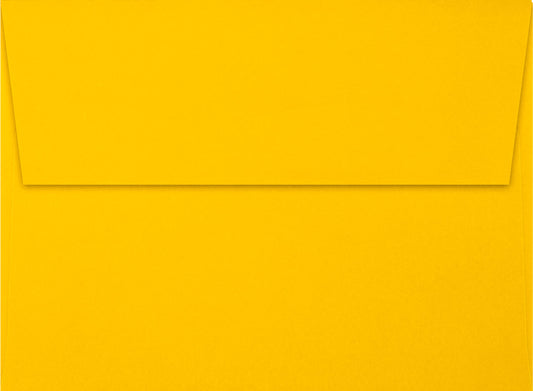 Yellow A7 Invitation Envelopes, 500 Pack