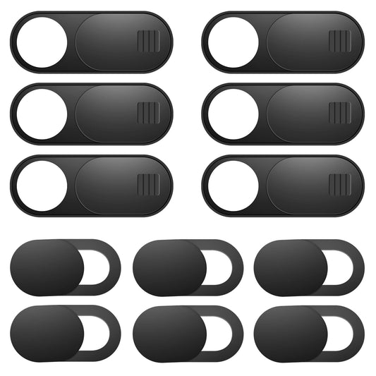 12-Pack Ultra-Thin Camera Cover Slides for Privacy