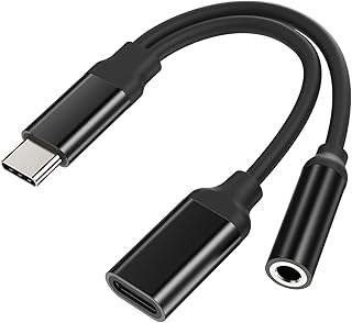 USB-C to 3.5mm Headphone and Charging Adapter