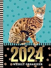 2024 Weekly Organizer with Notes and Habit Tracker