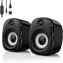 Small USB Powered Desktop Computer Speakers