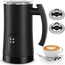 4-in-1 Electric Milk Frother for Hot and Cold Foam