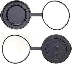 Rubber Objective Lens Covers 25mm, Fits 32mm, Black
