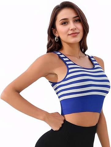 High Impact Women's Sports Bra for Running and Yoga