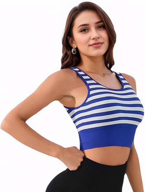 High Impact Women's Sports Bra for Running and Yoga