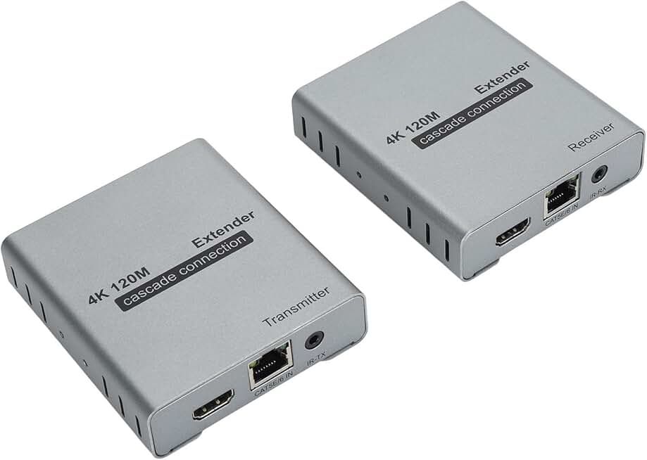 4K HDMI Extender Over Ethernet Up to 120M