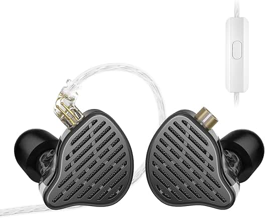 In-Ear Monitor Earphones with 13.2mm Planar Magnetic Driver