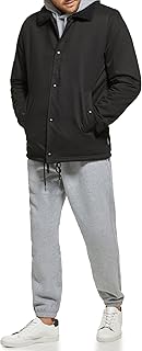Men's Sherpa-Lined Cotton Coach Jacket