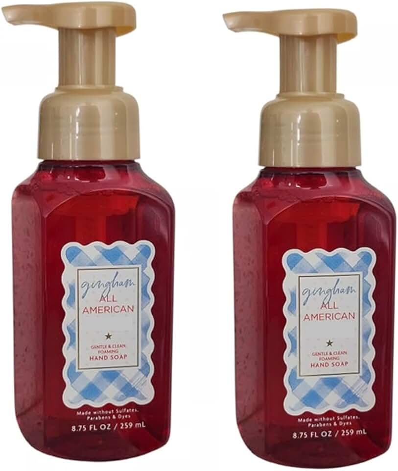 Gingham Gentle & Clean Foaming Hand Soap, 8.75 fl oz, Pack of 2