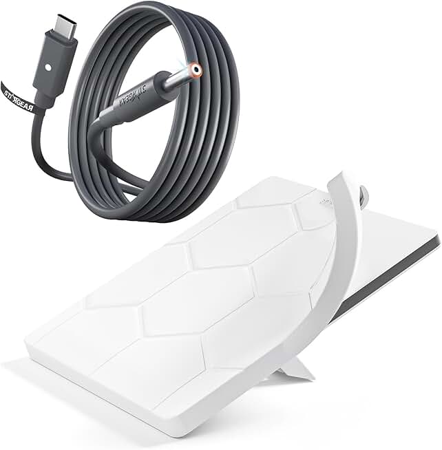 Mini USB-C to DC Power Cable for Router, 2 Pack