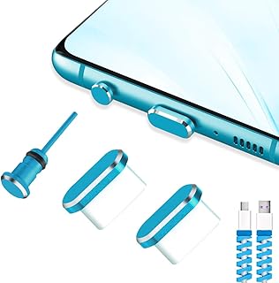 USB C Dust Plugs and Port Cover Caps, 2 Pack
