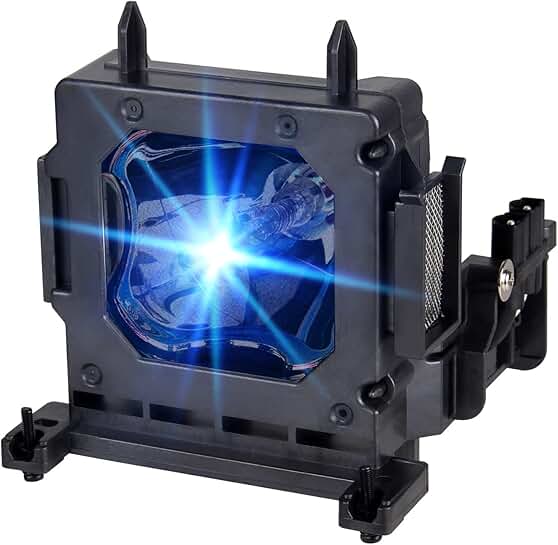 Long-lasting projector lamp with housing for Sony models