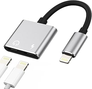 Dual Lightning Headphone and Charger Adapter