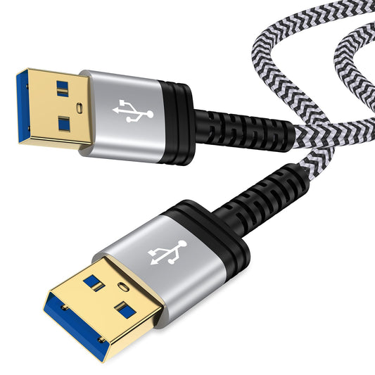 6ft USB 3.0 A to A Male Cable for Data Transfer