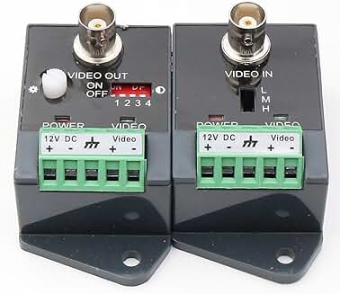 Active UTP Video Transceiver for HD CCTV, 1800M