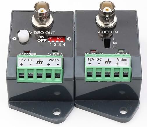 Active UTP Video Transceiver for HD CCTV, 1800M