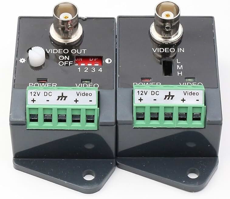 Active UTP Video Transceiver for HD CCTV, 1800M