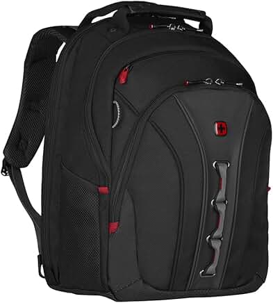 16-inch black and gray laptop backpack for men and women