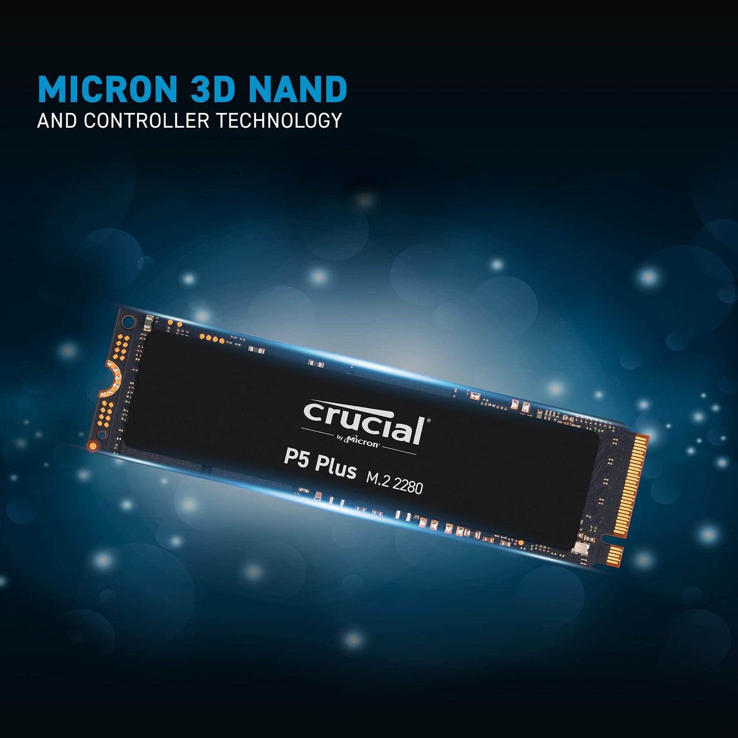 P5 Plus 1TB PCIe 4.0 3D NAND NVMe M.2 Gaming SSD, up to 6600MB/s - CT1000P5PSSD8