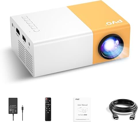 Mini Portable Projector for Home and Kids