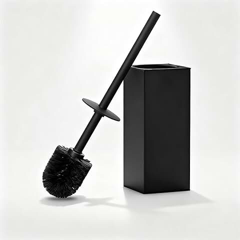 Stainless Steel Toilet Brush and Holder Set