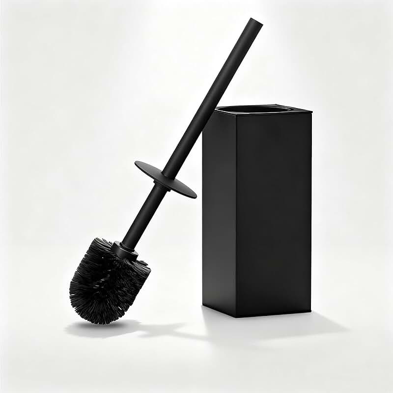 Stainless Steel Toilet Brush and Holder Set