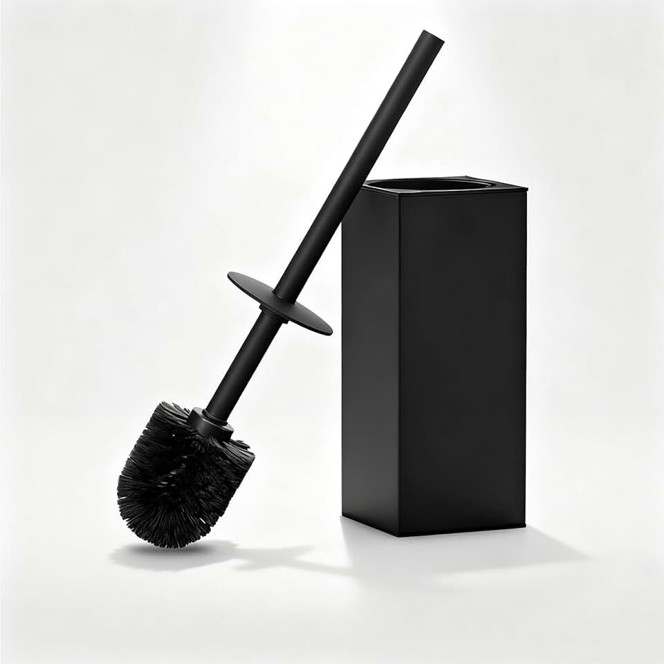 Stainless Steel Toilet Brush and Holder Set