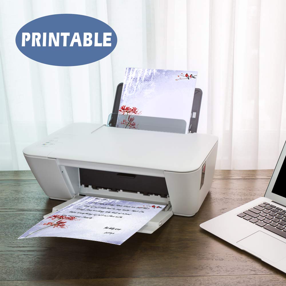 48 Pack Stationery Set with Paper and Envelopes