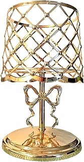 Sweetheart Gold Bow Candle Holder