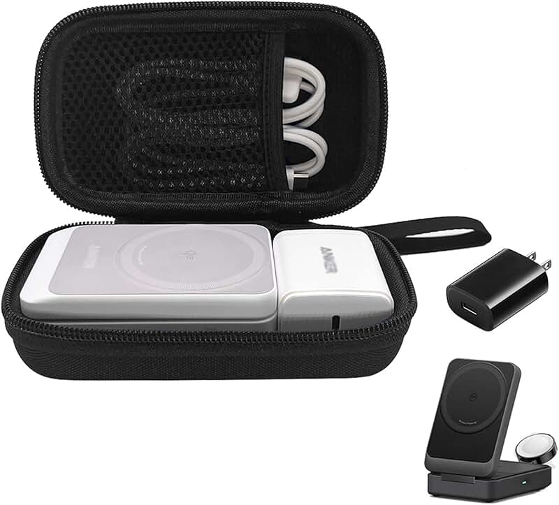 Jet Black Case for 3-in-1 Charging Station