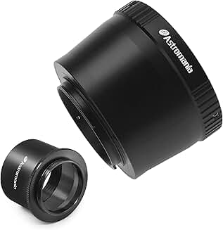 2-inch T-2 Focal Camera Adapter for SLR Cameras Bundle