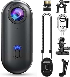 POV 4K Wearable Thumb Camera for Sports and Travel