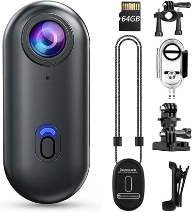 POV 4K Wearable Thumb Camera for Sports and Travel