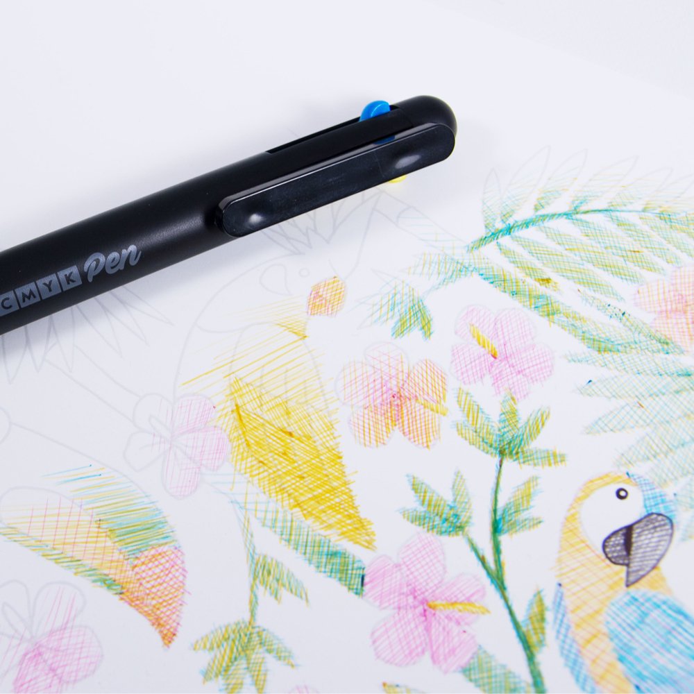Multicolour 4-in-1 Retractable Ballpoint Pen